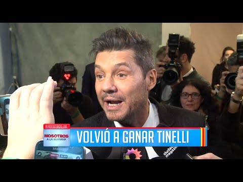 ¡Tinelli arrasó y gano varios Martín Fierro!