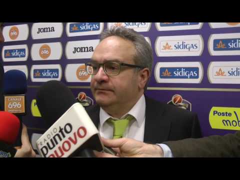 Sidigas Avellino - EA7 Milano, la sala stampa