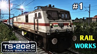 🔥TRAIN SIMULATOR 2022  RAILWORKS FHD Indian Gam
