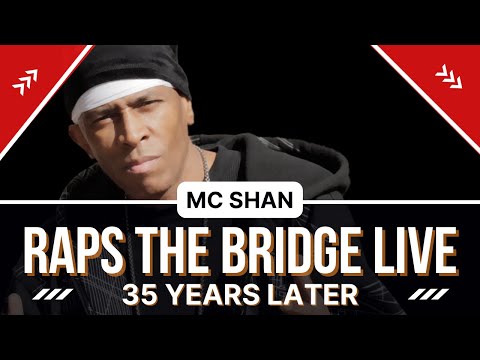 MC SHAN PERFORMS THE BRIDGE LIVE 35 YEARS LATER