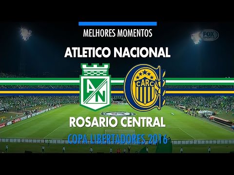 Highlights - Atletico Nacional 3 x 1 Rosario Central - Libertadores - 05/19/2016