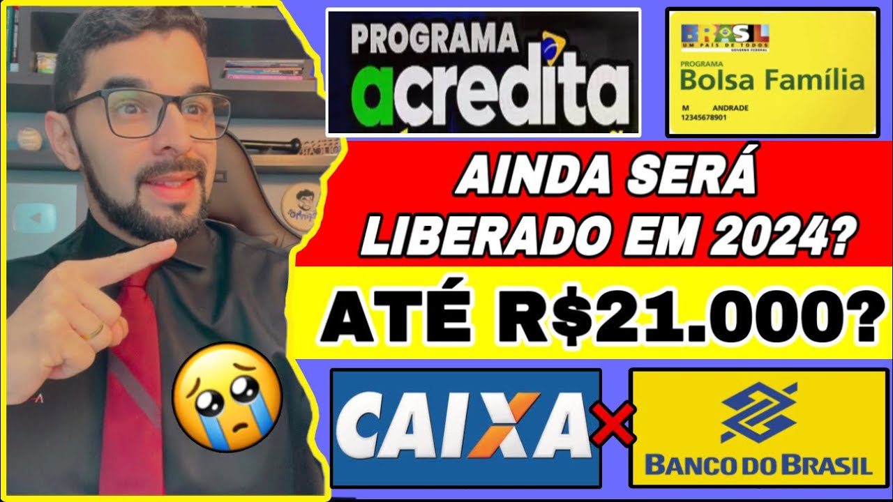 ACREDITA EMPRÉSTIMO PARA QUEM É DO BOLSA FAMÍLIA: CAIXA E BANCO DO BRASIL AINDA VÃO LIBERAR EM 2024?