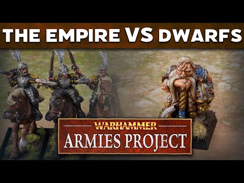 The Empire vs Dwarfs Warhammer Armies Project Live Battle Report