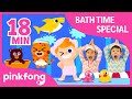 Bath Time Songs Compilation Wash Your Hair Wash Your Face Pinkfong Songs For Children