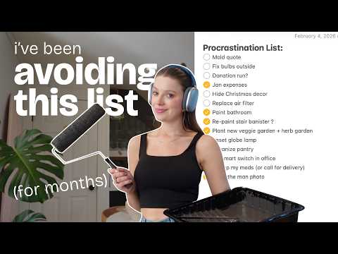 VLOG: no more procrastinating  - let's see how long these tasks really take