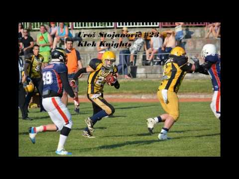 Uros Stojanovic / #23/ WR / KAF Klek Knights/ 2017 /
