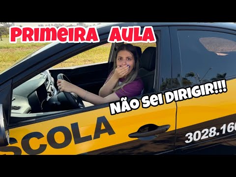 Primeiro Dia Na AutoEscola - Aprendendo Dirigir do Zero (Fernanda) #AutoEscola #CNH