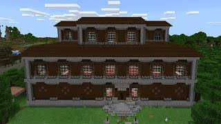 How To Teleport To Woodland Mansion In Minecraft!!!!!🏣🏯