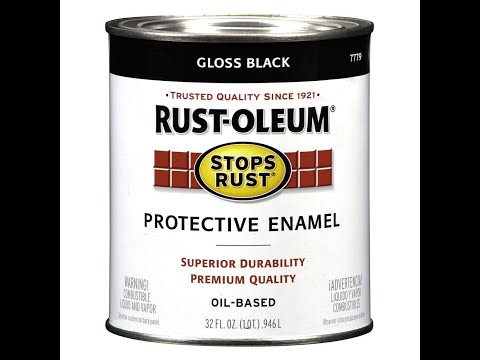 Apply Rustoleum Protective Enamel with a HVPL Gun...