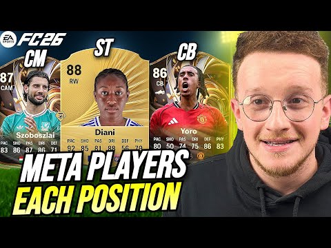 *POST PATCH* TOP 10 Best Players In EACH POSITION (All Budgets) In EA FC 26!
