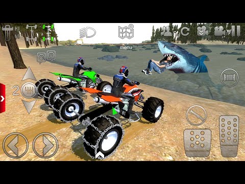 Motor Dirt shark ATV Bike 4x4 Extreme OffRoad #3 - Offroad Outlaws Best motocross Bike Game Android