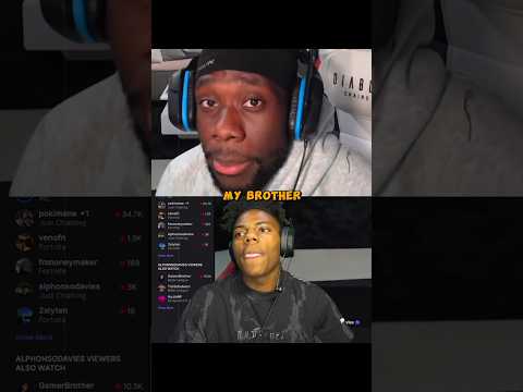 Speed and Alphonso Davies Reunite After 2 Years..🤩😭 /|| #ishowspeed