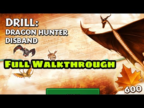 DRILL:DRAGON HUNTER DISBAND Full Walkthrough/Gameplay - New Gauntlet Event - Dragons:Rise of Berk