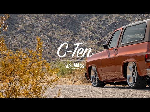 U129 C-Ten Wheel by US Mags Custom Wheels - 1977 K5 Chevy Blazer
