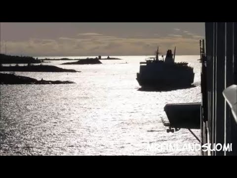 Viking Line MS Grace möter Rosella 14 10 2020 Åland