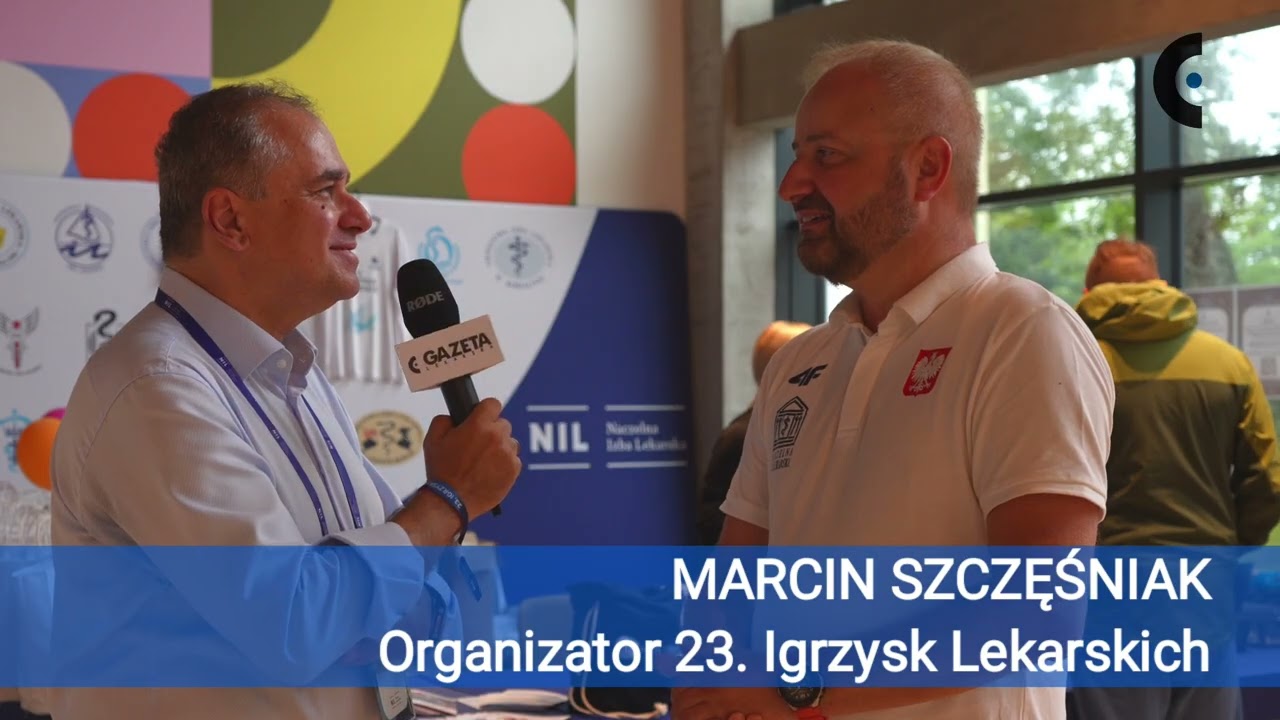 23. Igrzyska Lekarskie: organizator wydarzenia Marcin Szczęśniak mówi o dyscyplinach, które cieszyły się największym zainteresowaniem w Cetniewie.