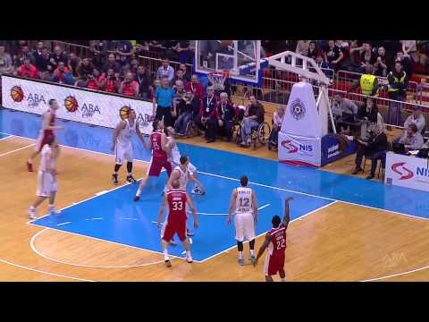 ABA Liga 2014/15, Round 23 highlights: Partizan NIS - Crvena zvezda Telekom (1.3.2015)