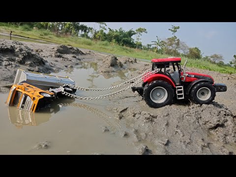 Tata Signa Truck Accidents Pit Pulling Out JCB 5CX Eco | Eicher Truck | Mahindra Truck | Jk Toys