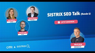 SISTRIX SEO Talk: Runde 5 (Aufzeichnung)  (Julia Weißbach,  Sebastian Adler & Markus Hövener) | #278