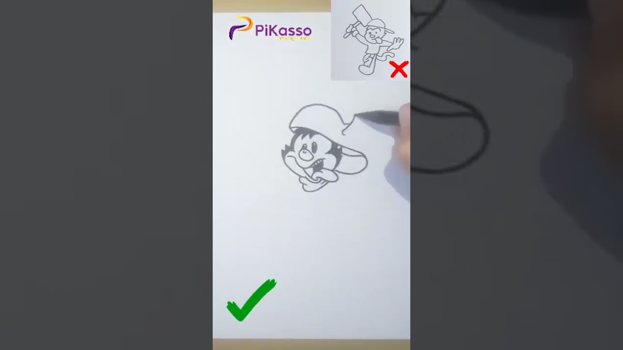 How to Draw Wakko Warner from Animaniacs in The Right Way