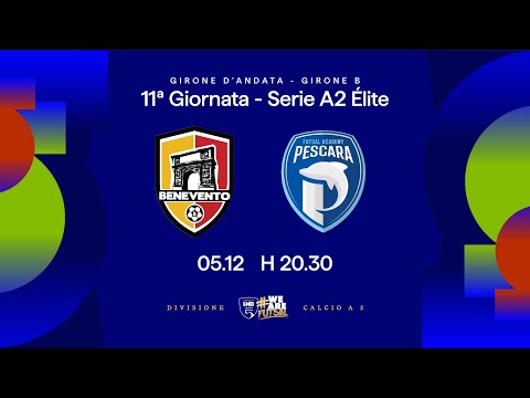 Benevento 5-Academy Pescara 2-3 | 11ª giornata | Serie A2 Élite 2025/2026 - Girone B