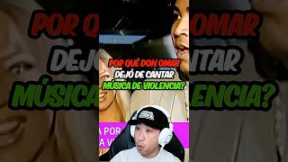 Por qué Don Omar dejó de cantar música de violencia 😱