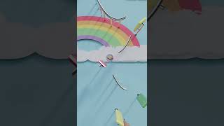 Download lagu 🌈 Over the Rainbow – Beautiful Marimba Cover with Dreamy 3D Marble Animation mp3