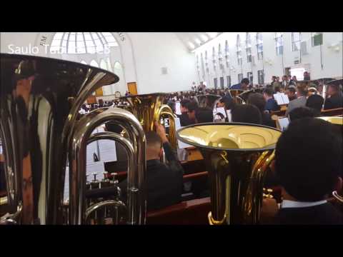 Ensaio Local Marcão Bonfim CCB Hino 378 Grandioso és Tu