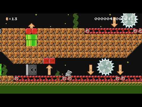 Dampy Dry Bones Shell Rider by NatkatX - Super Mario Maker 2 - No Commentary 1by