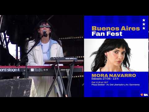 27 6 2026 MORA NAVARRO canta Capri27 en Fan Fest Plaza Seeber CABA