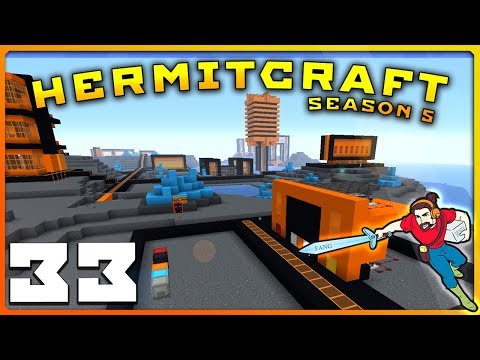 HermitCraft 5 | DYE-NAMITE FOUNDATIONS!! | Ep 33 || Minecraft Vanilla 1.12