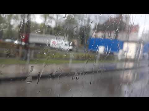 Pērkons un lietusgāze Rīgā 26 04 2019 suta