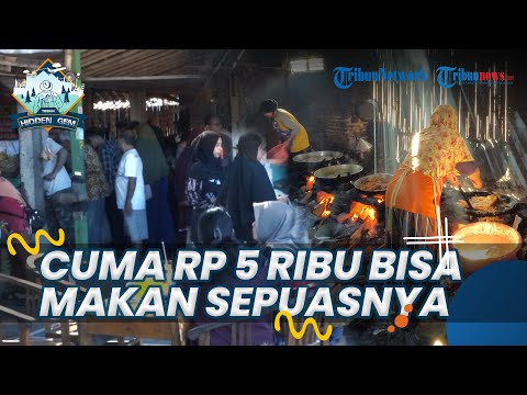 Bayar Rp 5 Ribu Bisa MAKAN SEPUASNYA de Warung Pak Rudi 21, Nggak Habis Malah Harus Bayar Lebih