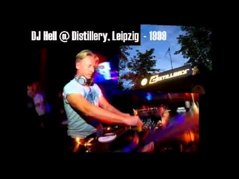 DJ Hell  @ Distillery, Leipzig / 1999
