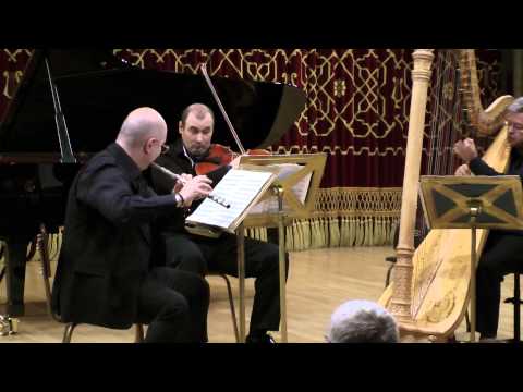 @ionbogdanstefanescu  C. Debussy - Sonata for flute, viola, and harp