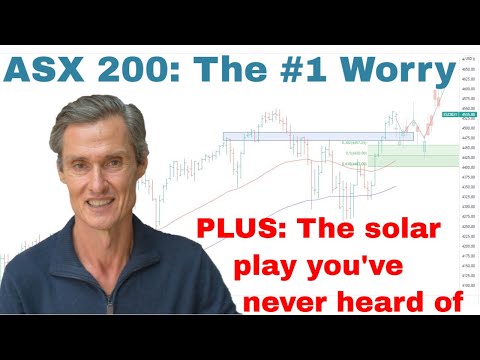 Investors #1 Concern About ASX 200 (THIS Break Clears The Path) | Stock Market Technical Analysis
