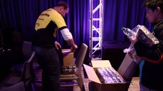 Peripherals unboxing @ The International 2014 (with Eng subs)