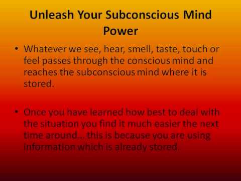 Unleash your subconscious mind power.wmv