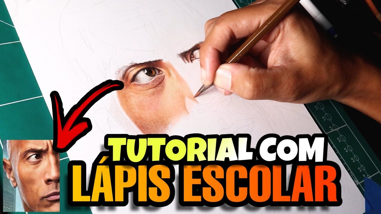 Como Colorir Pele Realista com Lápis Escolar Faber Castell - AULA EM TEMPO REAL