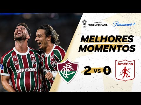 FLUMINENSE 2 X 0 AMÉRICA DE CALI - CONMEBOL SUDAMERICANA 2025 | Paramount Plus Brasil