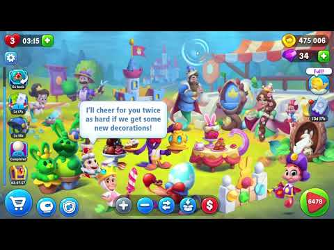 Fishdom 6478 Hard Level - 14 moves - NO BooSTERS