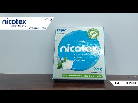 NICOTEX GUM 2 MG Mint Plus Chewing Gums