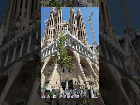 #Barcelona view 💕💕💕💕 tutorial & video