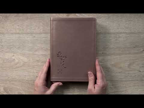 Video Preview for KJV Every Woman's Bible, Filament Enabled | LeatherLike, Rose Gold, Red Letter