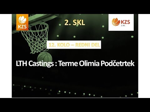 LTH Castings : Terme Olimia Podčetrtek - 12. kolo - 2. SKL za moške - Sezona 2017/18
