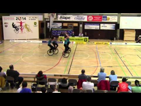 Deutsche Jugend und Junioren Meisterschaft 2014 4er Einrad Juniorinnen VfH Worms 1