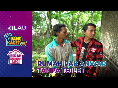 Kondisi Rumah Pak Anwar Tidak Ada Toiletnya - Kilau Uang Kaget & Bedah Rumah