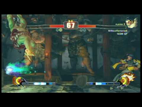 Street Fighter 4 - Saqs(Rose)vs WithoutRemorseB(E.Honda)