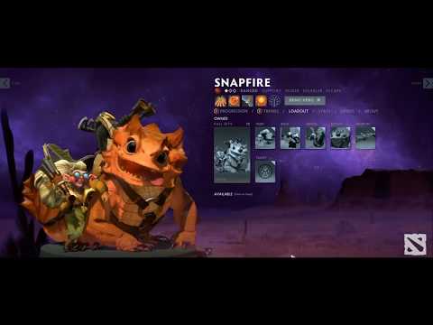Dota 2 NEW 7.23 PATCH Gameplay - Secret.zai FIRST TIME SNAPFIRE GAMEPLAY
