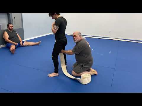 How to tie a mawashi - Part 1